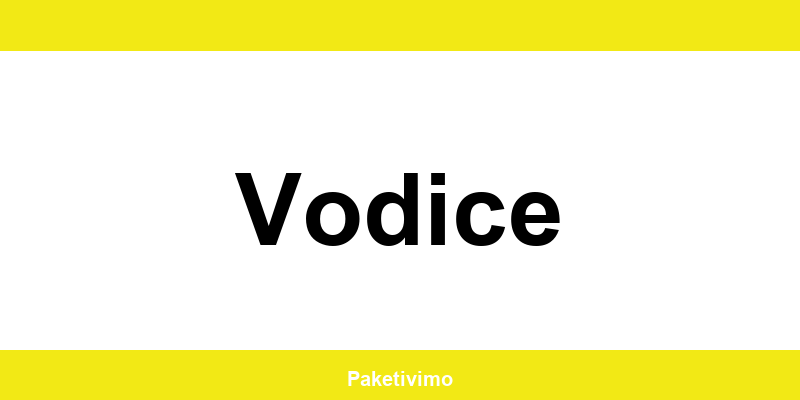 Hrvatska pošta Vodice kontakt