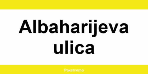 Hrvatska pošta Albaharijeva ulica kontakt