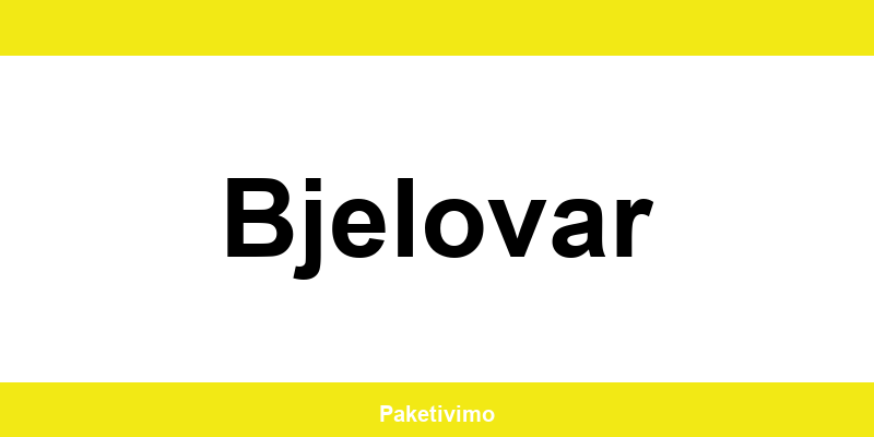 Hrvatska pošta Bjelovar kontakt