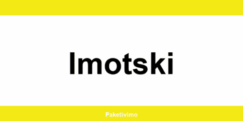 Hrvatska pošta Imotski kontakt