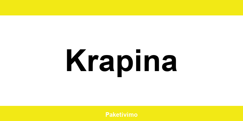 Hrvatska pošta Krapina kontakt