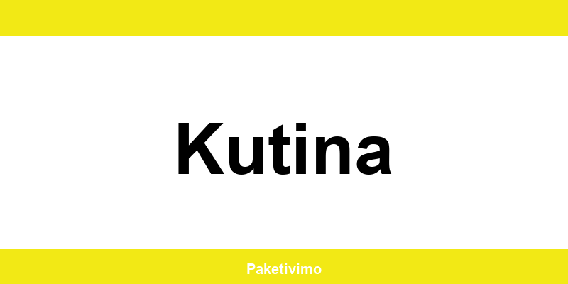 Hrvatska pošta Kutina kontakt
