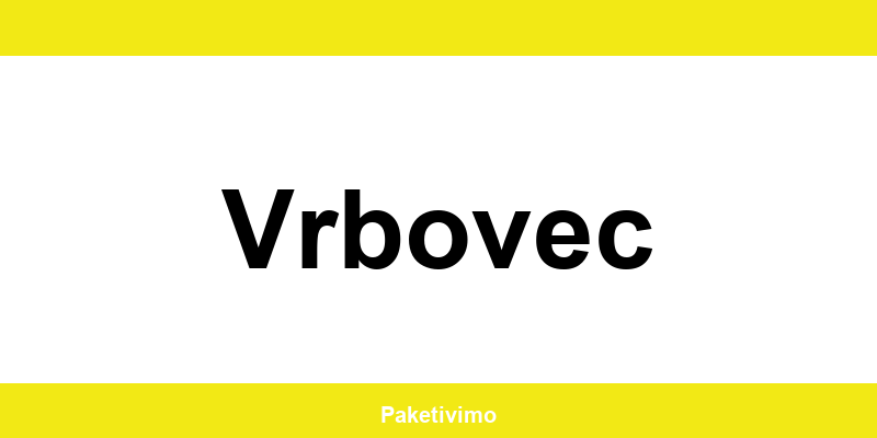 Hrvatska pošta Vrbovec kontakt
